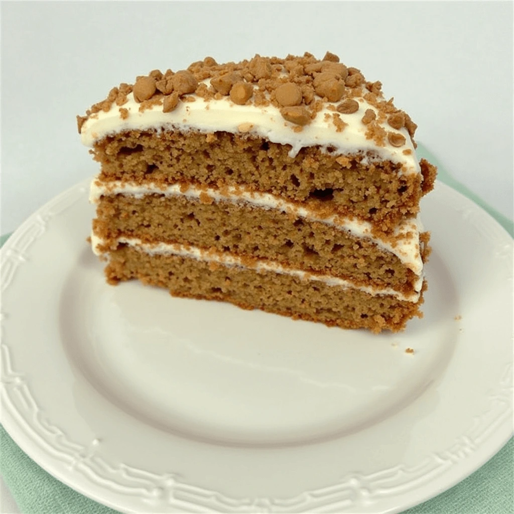Freshly baked carrot cake cooling on a wire rack in a cozy kitchen setting.